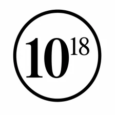 Ten to the eighteenth power